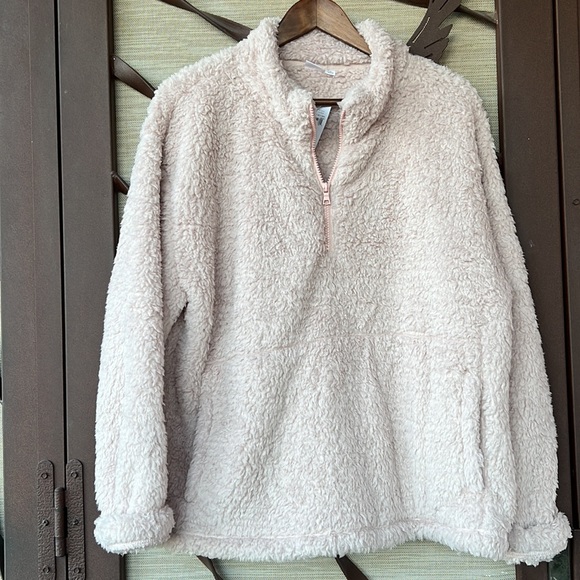 🧸 New Gap Teddy Soft Sherpa Sweatshirt 🧸 - Picture 1 of 10